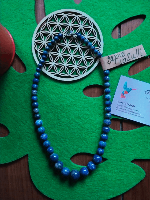♡ Collier Lapis Lazuli ♡