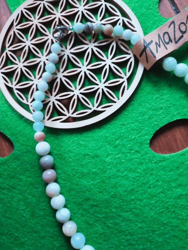 ♡ Collier Amazonite ♡