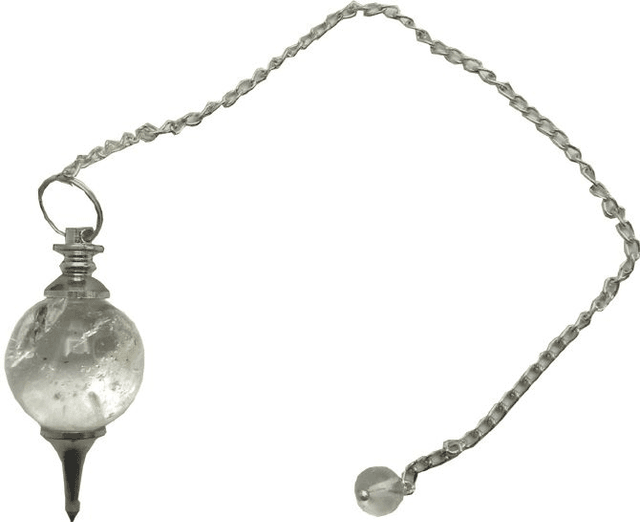 ♡ Pendule sphère cristal quartz ♡